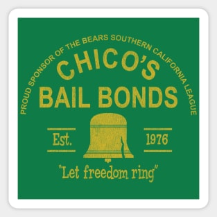 Chico's Bail Bonds Sponsor Sticker